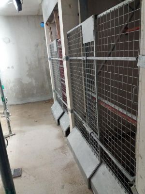 baie d'ascenseur protection anti-chute