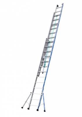 Acheter une échelle Platinium 300 en aluminium à coulisse à cordes 3 plans de Tubesca-Comabi - Comparer nos prix bas