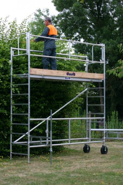 Echafaudage roulant jardin